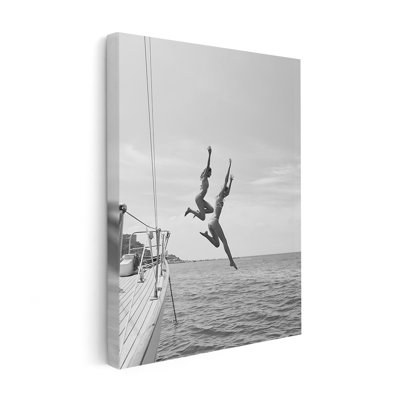 Jumping Off a Boat