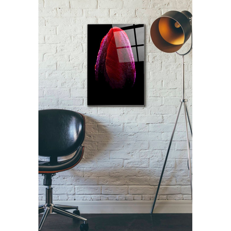 «Wet» par Darren White, art mural en verre acrylique, L 16 po x H 24 po