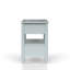 Table de chevet, table de bout en bois avec 2 tiroirs-40452773