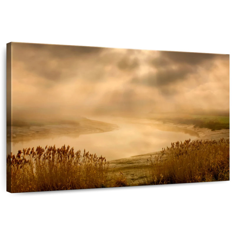 Marshland Mists, 16" H x 24" W