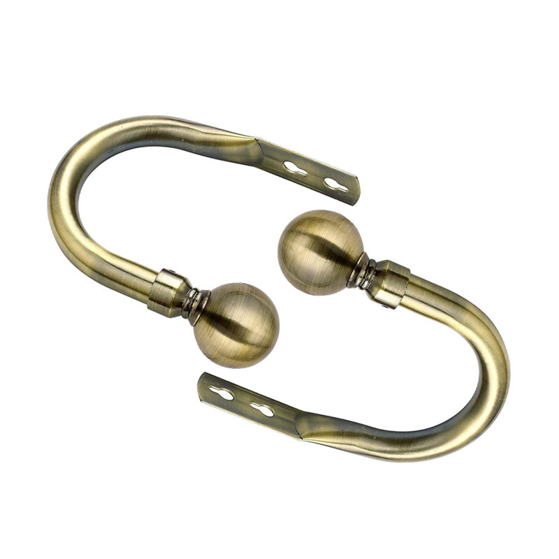 Hafsa 10cm Curtain Holdback, Antique Brass