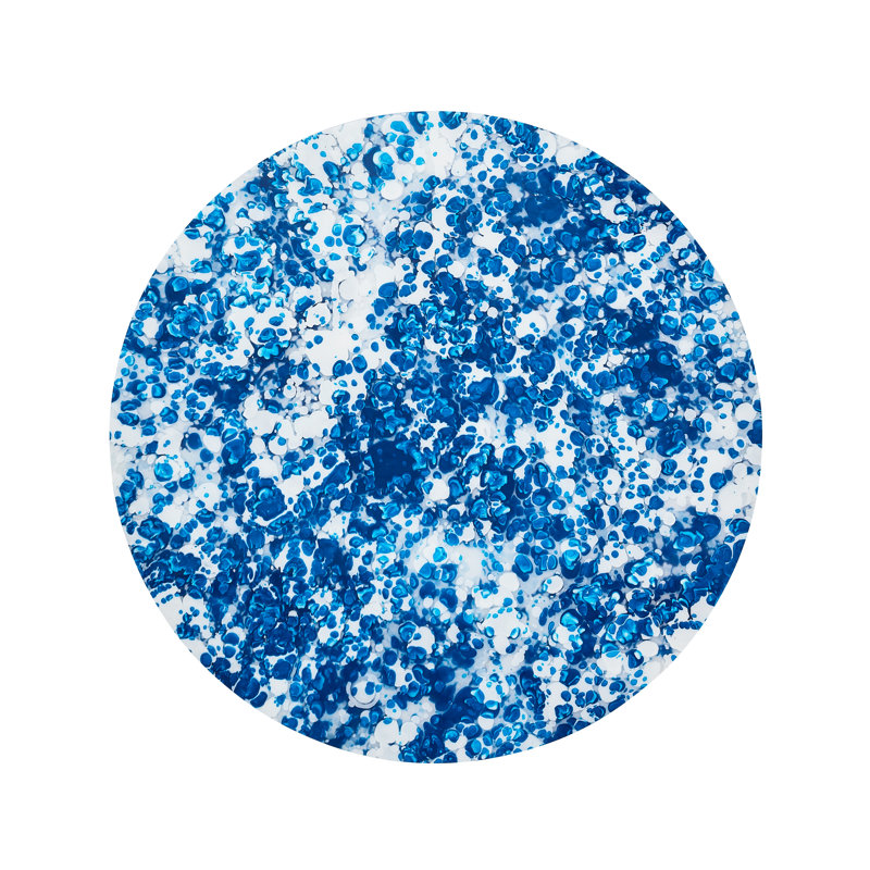 Splash Placemat, White/Blue