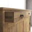 Buffet en bois massif 65,5 po