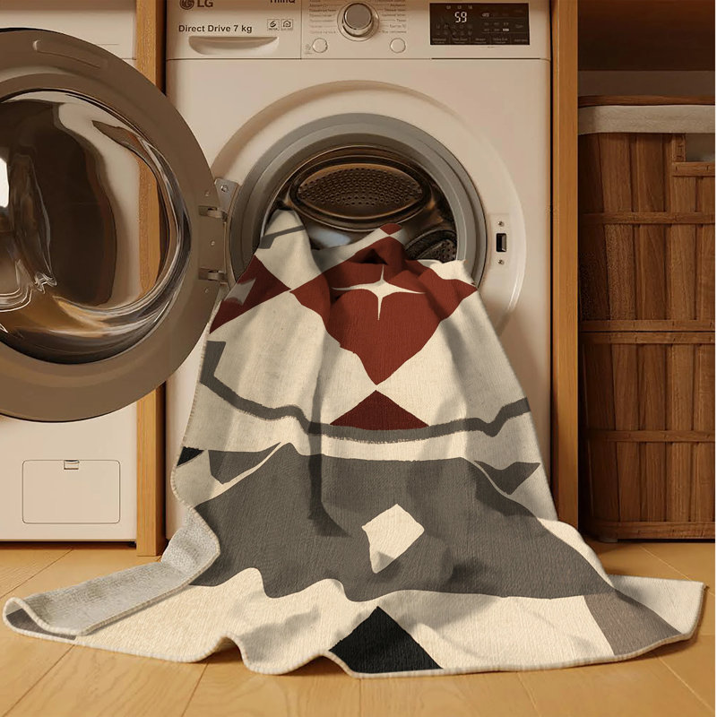 Chronicle Canvas Rug, Rectangle 8' x 12'