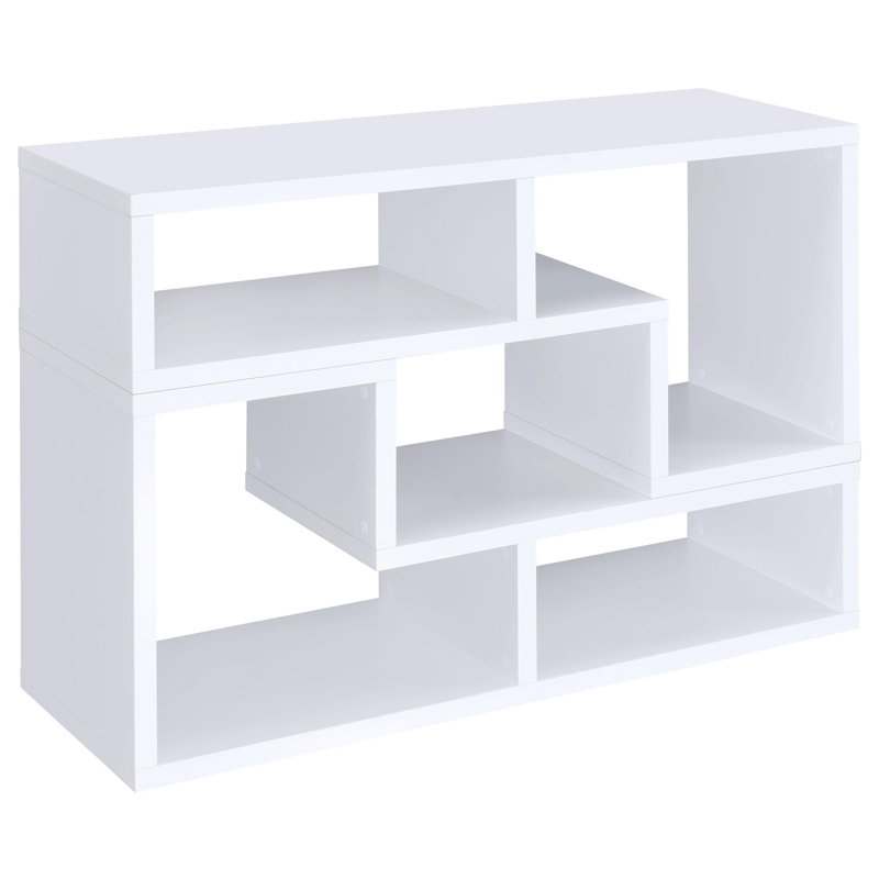 Meuble télé et bibliothèque Modern Modern Trystan, Blanc