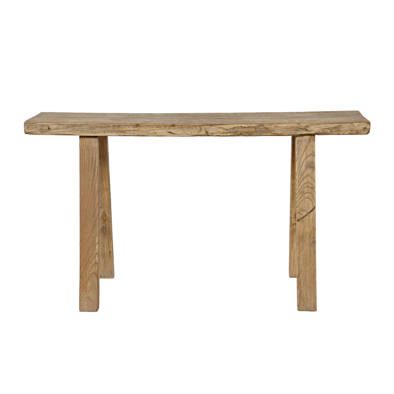 Solid Wood Bench, 20" H x 35" W x 10" D