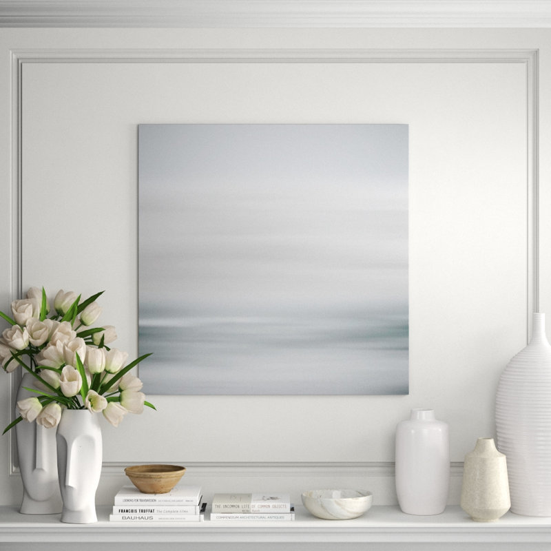 Pearled Greys I Print by James McAllen, 24" H x 24" W x 1.5" D, Plexi