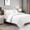 Aniello Cotton Blend 600 Thread Count Solid Duvet Cover Set