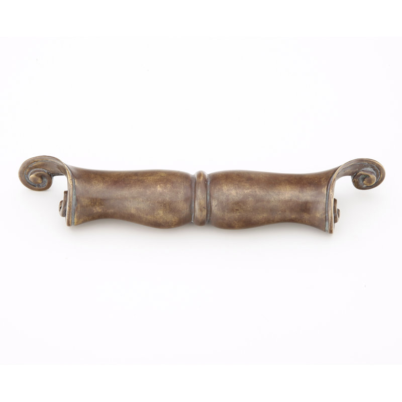 French Court Novelty Pull, Monticello Brass