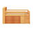 Low Loft Bed With LED Headboard & Storage Shelves, Playhouse Beds With Under-Bed Play Space-481752414-481752390
