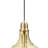 Adjustable Gold Glass Pendant Light Stylish For Kitchen Islands