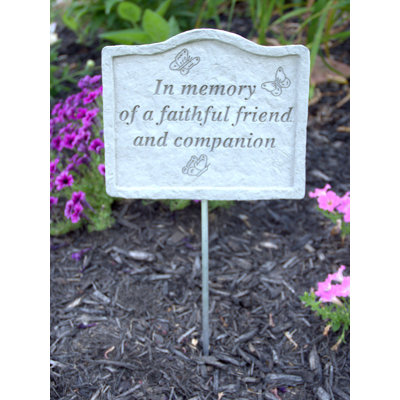 En mémoire d'un piquet de jardin fidèle