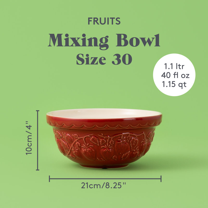 Mason Cash Fruits Strawberries Mixing Bowl 21cm