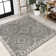 Amir Moroccan Beni Souk Gray/Cream Rug