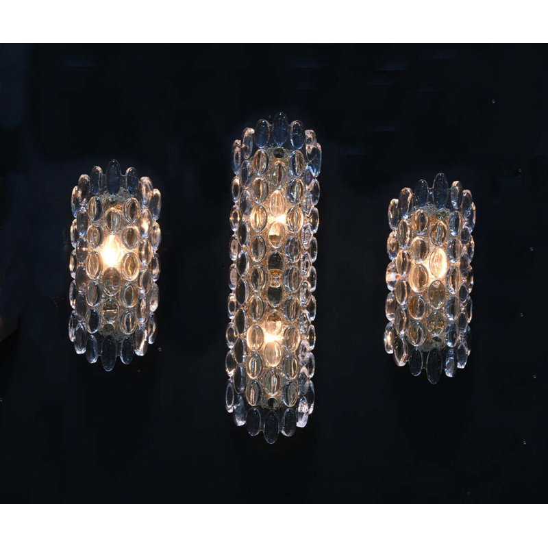 Pietra 2 - Light Flush Mounted Sconce, Polisheded Nickel