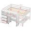 Lit double avec tiroirs Jadean-89634527