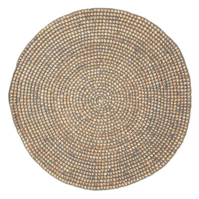 Palas Denizli Grey Rug 3'3" x 3'3"