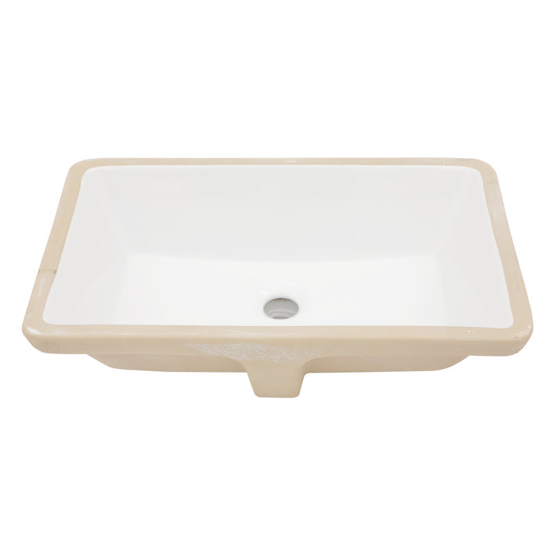 Lavabo de salle de bain encastré 21 po x 13 po Skyline H-LUF1812-BIN