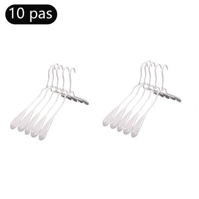Cintres en métal thermolaqués antidérapants