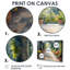 Fleurs jaunes et jaunes en fleurs - Décoration murale fleurs-793540723-793540728