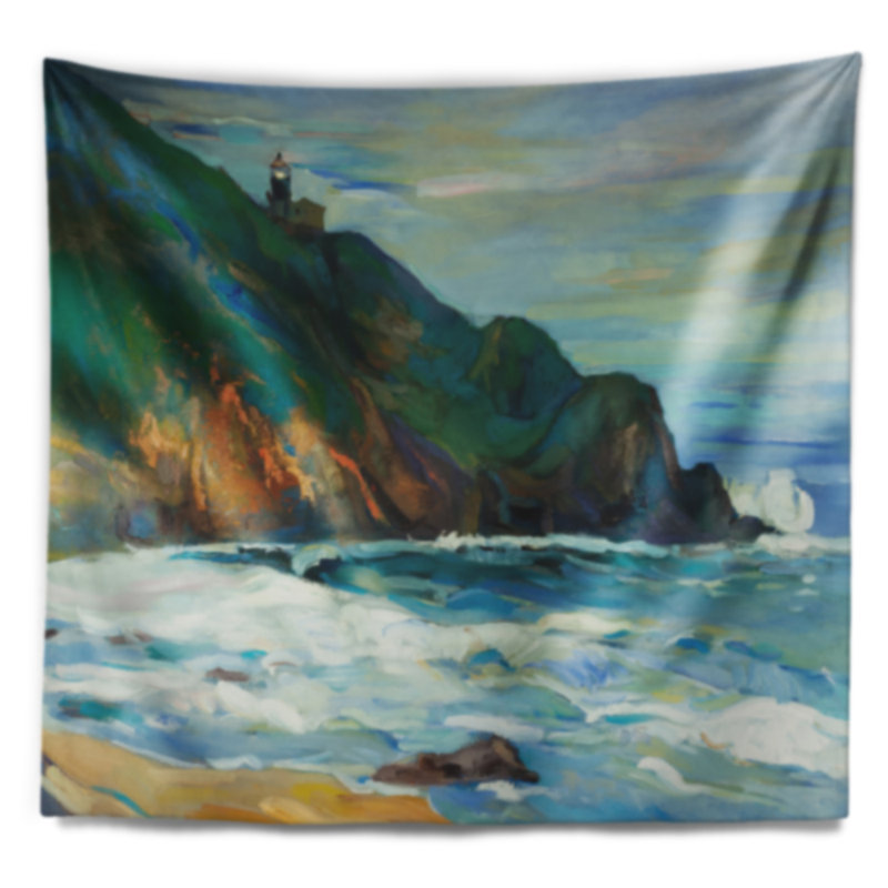 Tapisserie de phare, H 50 po x l 60 po