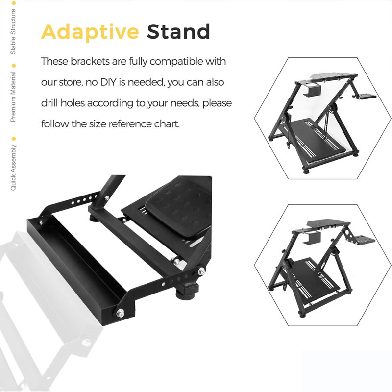 Anman PC & Racing Game Chair in Black