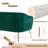 Velvet Sofa Couch With Gold Finished Legs-301158731