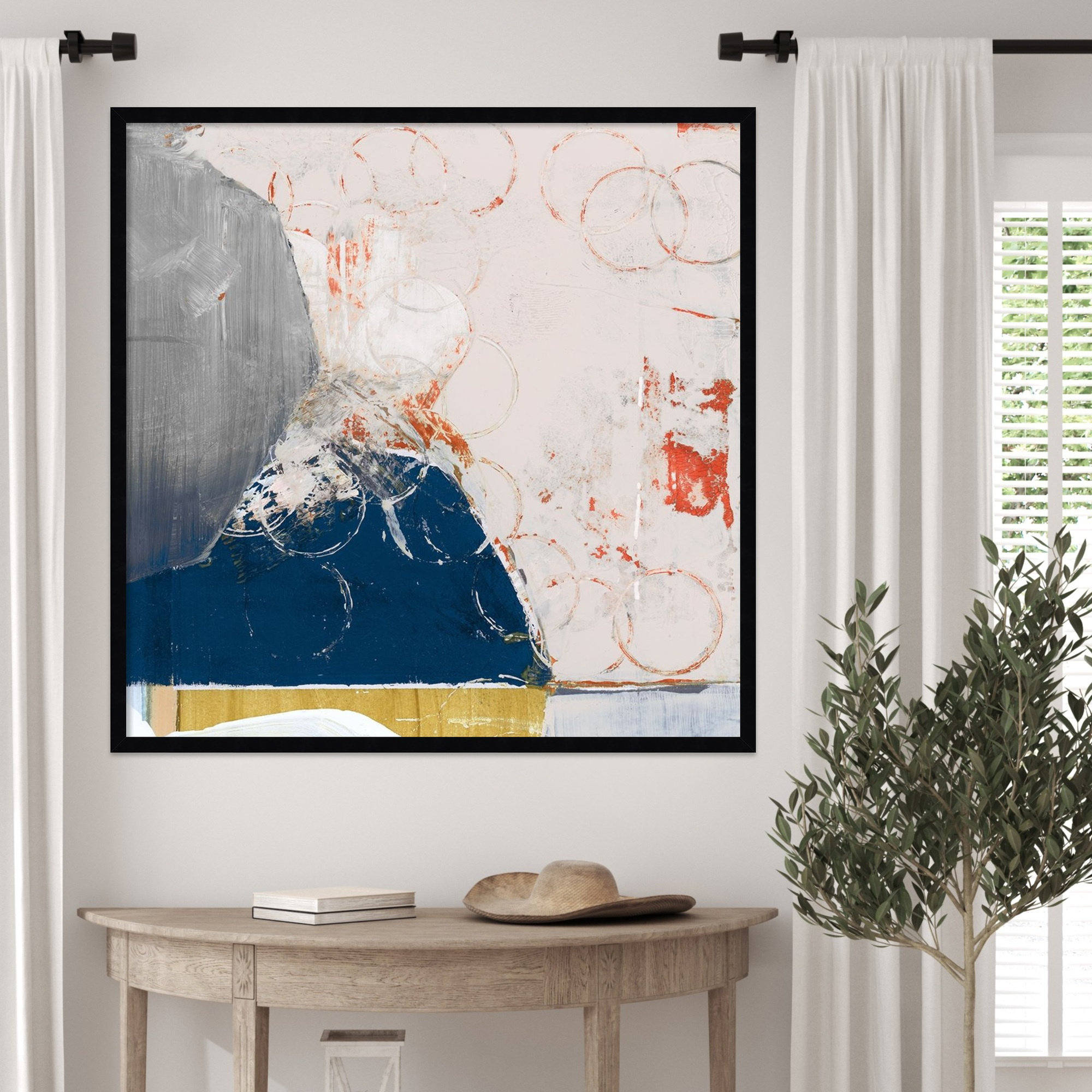 Beautiful Mess II by Gilpin Wood Framed Wall Art Print, Black, 33" H x 33" W