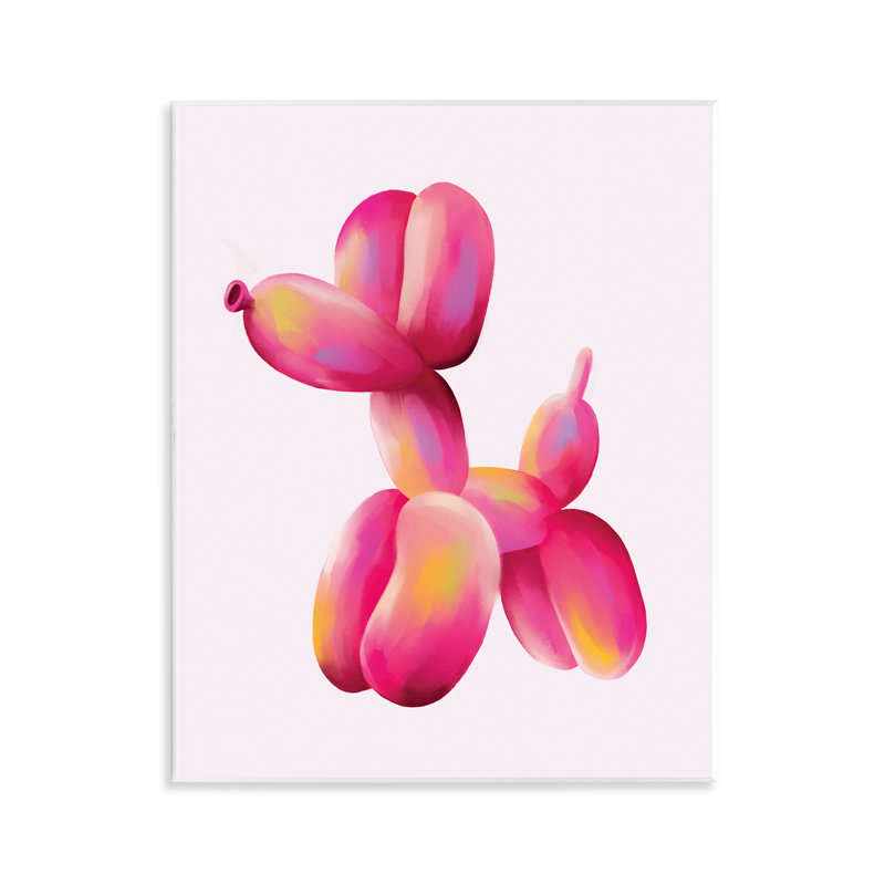 «Pink Balloon Dog» par Nataly White