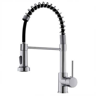 Pull-down Sprayer Brass Modern Classic Kitchen Faucet For Optimal Cleaning