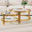 Ensemble de tables basses 2 pièces Modern