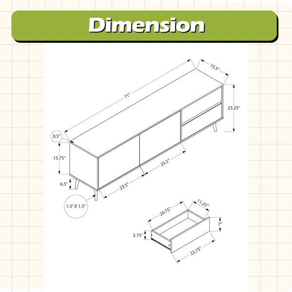Dimensions du produit