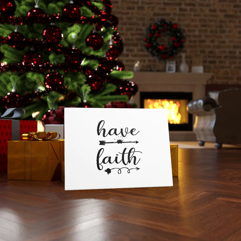 Have Faith - Wrapped Canvas Print, 61cm H x 76cm W