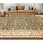 High-Quality Hand-Knotted Olive Green And Gold Area Rug