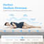 Matelas en mousse viscoélastique gélifiée à refroidissement moyen-462036102-451265670