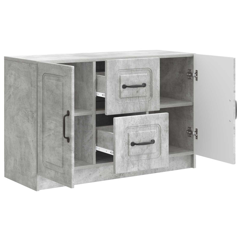 89cm Sideboard, Concrete Grey