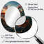 Sunshine Through The Breaking Waves - Miroir mural ovale rouge côtier-1759454481