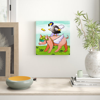 Janet Nelson - Wrapped Canvas Painting