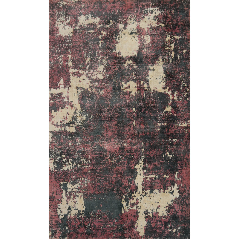 Modern Abstract Living Room Area Rug 5x8