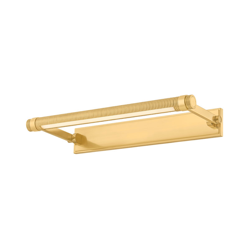Lampe pour tableau Duell, Doré, H 2,75 po x l 18 po x P 18 po