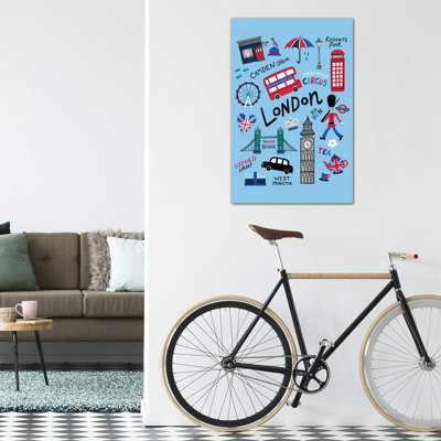«City Love III» par Nina Seven - impression d'art graphique