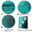 Bleu sarcelle lune tranquillité III-97053395-97053401