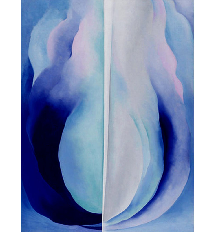 Abstraction Blue