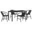 Rectangular 5 - Piece 4 - Person Outdoor Table Set