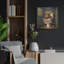 «Highland Cow on toilettes» par Luxe Portfolio, art mural en métal-786231095