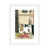 Papier beaux-arts encadré blanc sélectionné