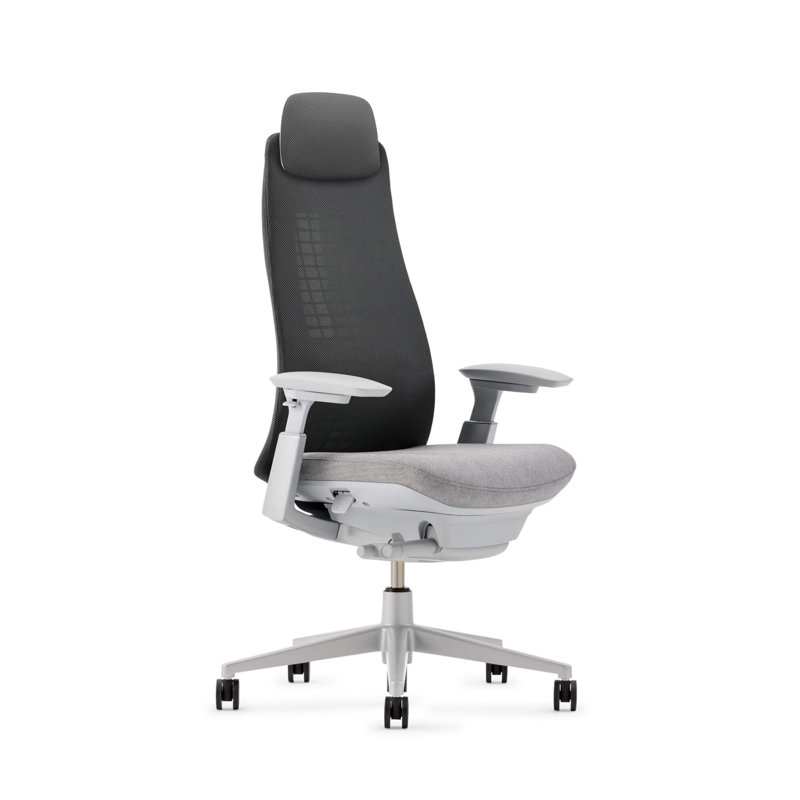 Haworth Fern Mesh Task Chair, No, River Rock