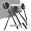 Ensemble de couverts en acier inoxydable 20 pièces, forgé avec des couteaux dentelés pour faciliter la coupe, lavable au lave-vaisselle-1505470410