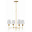 Iron 4-Light Chandelier-88374743