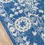 Tapis oriental en laine touffeté à la main bleu / blanc Cece-893664277
